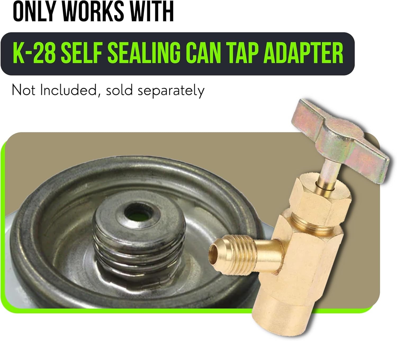 Leak Saver R290 Refrigerant 3-Pack - 8oz Upright Charging Self Sealing Can - Can