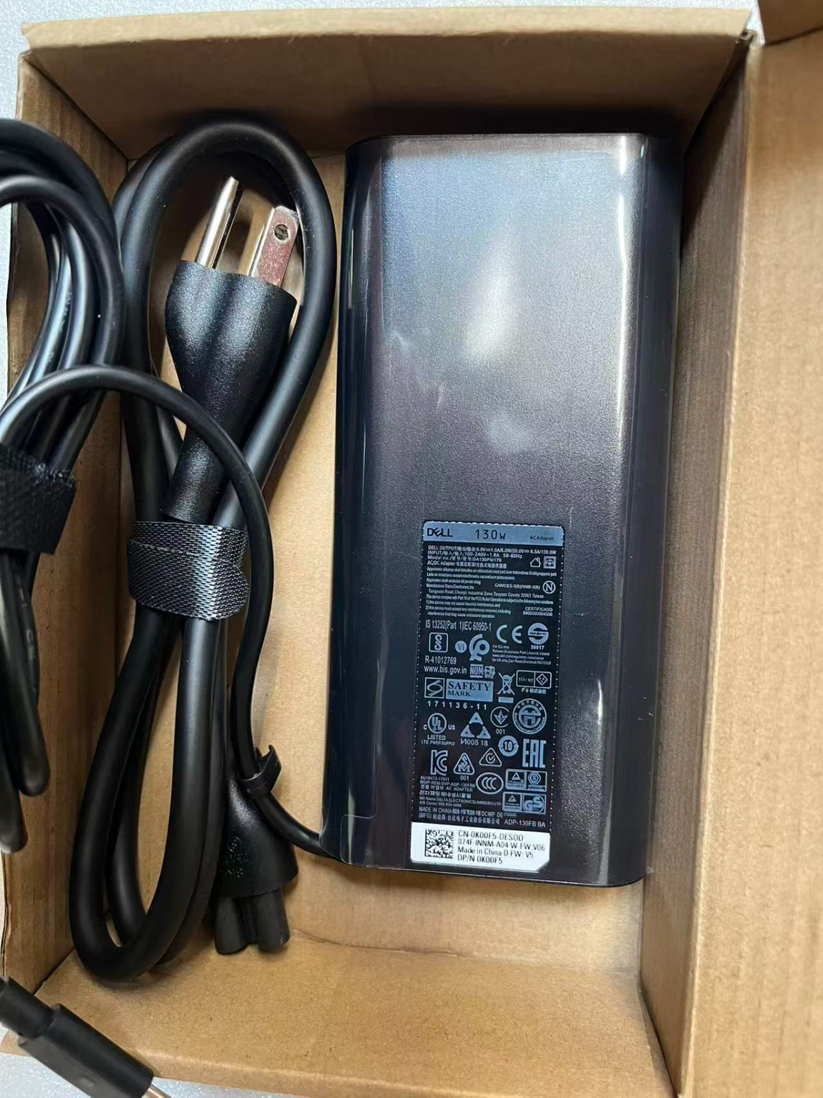 Genuine OEM 130W USB-C Type-C Charger for Dell XPS 15 2-in-1 9575 Precision 5530