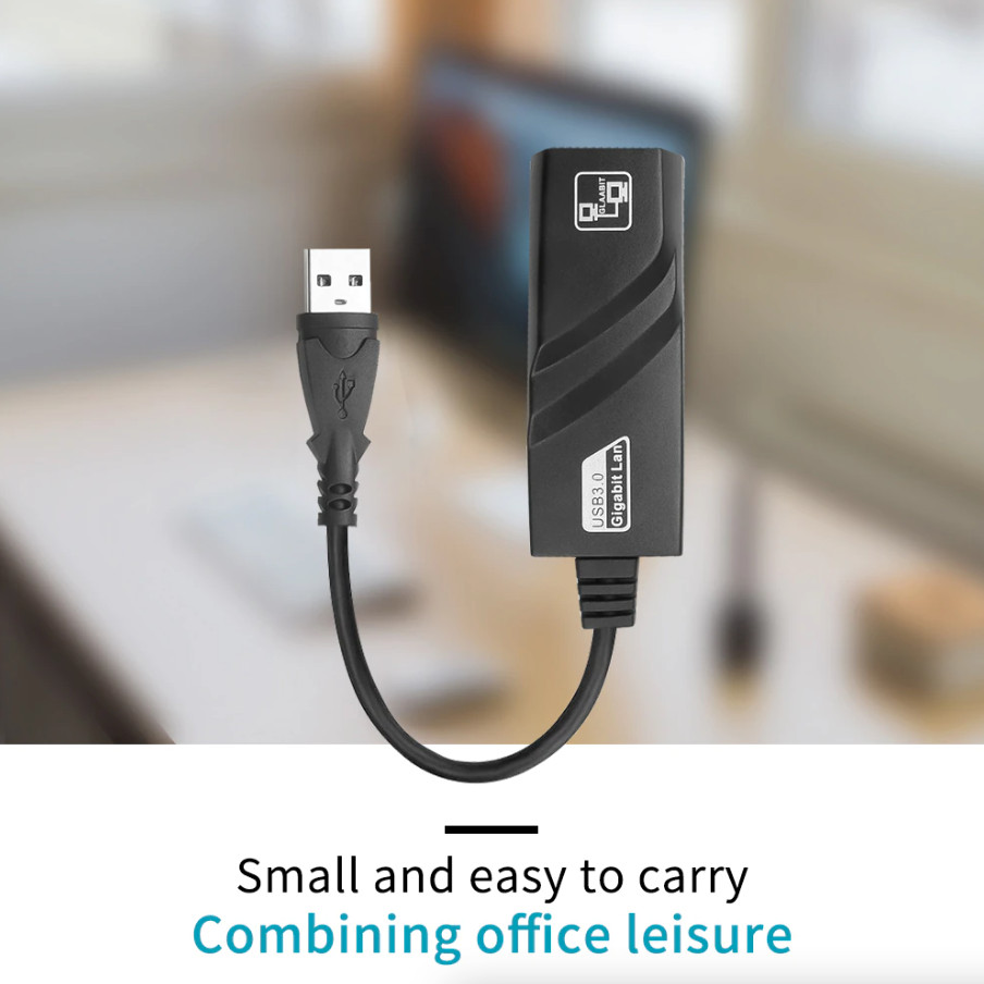 USB 3.0 Gigabit Ethernet LAN RJ45 1000Mbps Network Adapter For Windows PCMac LOT