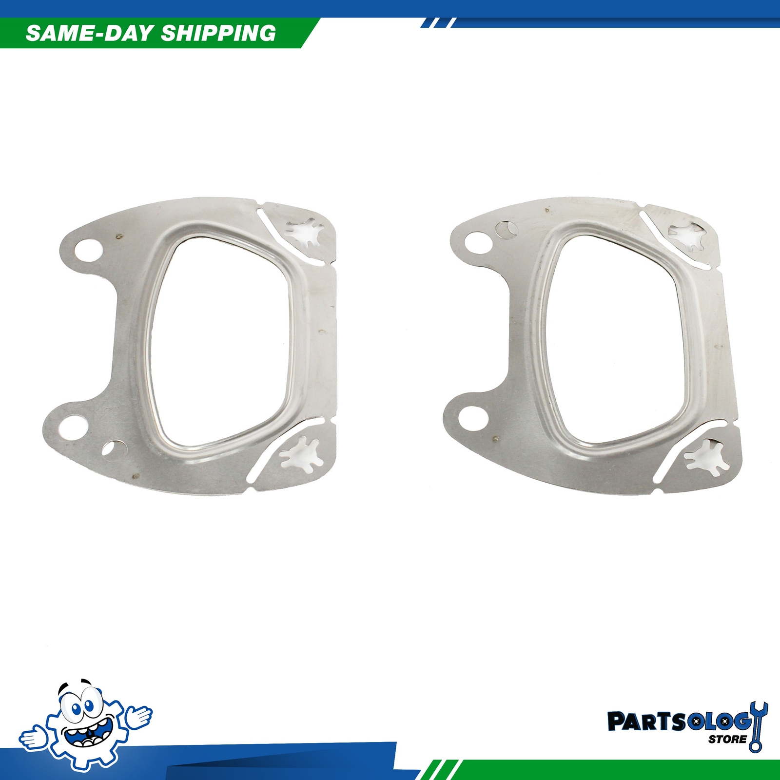DNJ EG1169 Exhaust Manifold Gasket For 11-16 Dodge Ram 1500 3.2L V6 DOHC 24v