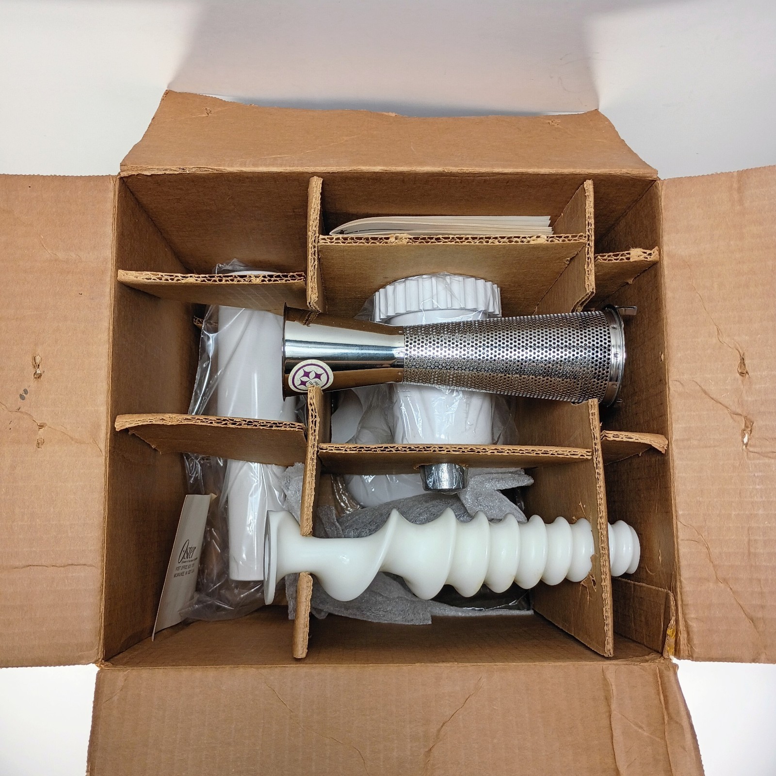 Oster Kitchen Center Power Puree 'N Ricer Mill Accessory 960-08 New Open Box