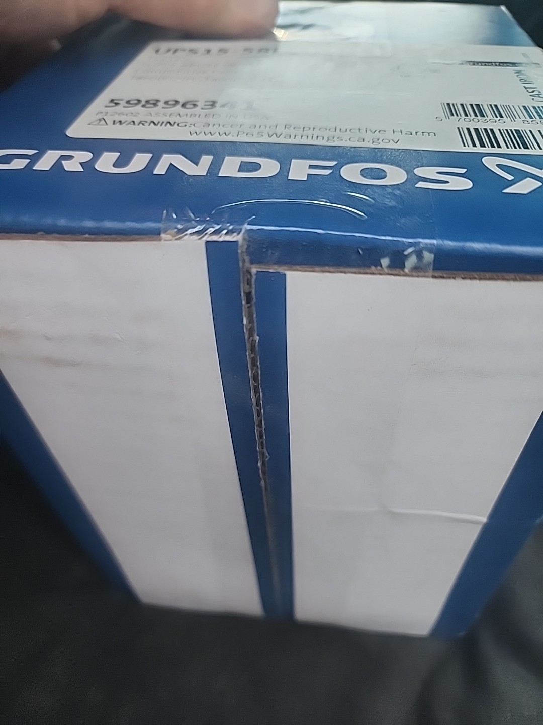 Grundfos Ups 15-58 F/fr Circulation Pump Super Brute 115v