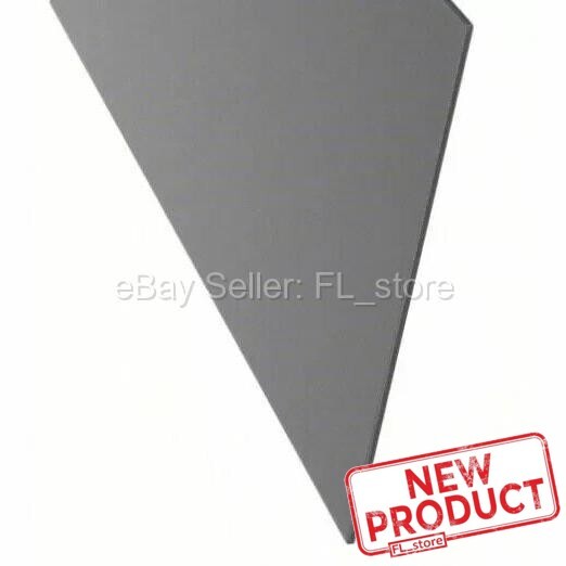 1/16" Thick Black Plastic Sheet High Density Polyethylene 24" L X 24" W HDPE NEW