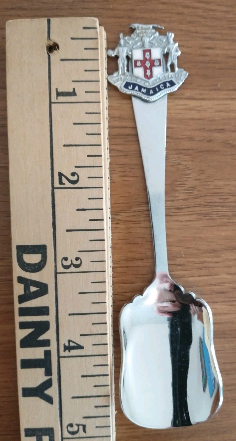 Vtg Lot of 13 Silver Plate Small Souvenir Spoons