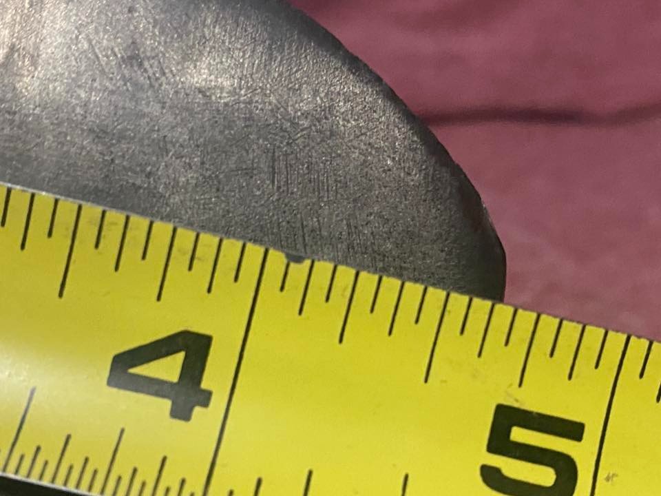 (2) VTG. DOUBLE BIT AXE HEADs UNMARKED No4 and A2