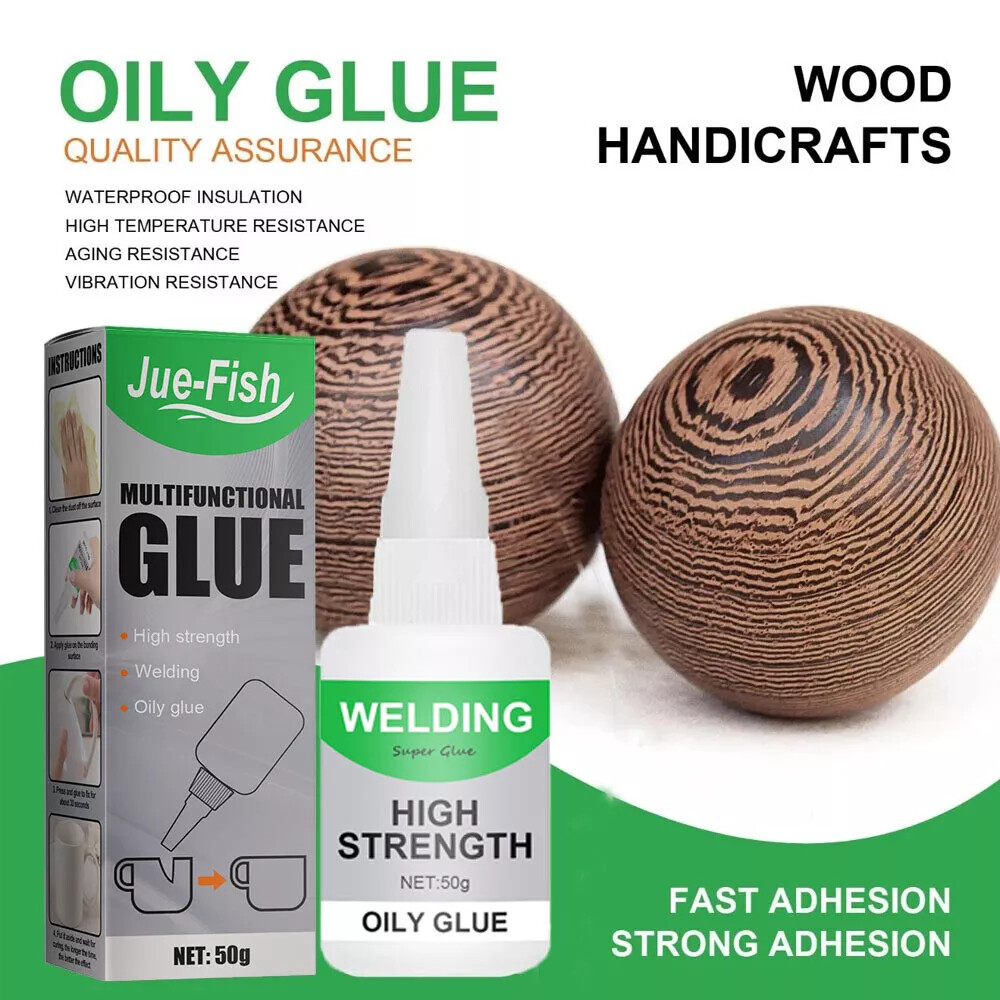 5Pcs Uniglue Universal Super Glue Welding High-Strength Oily Glue Mighty Instant