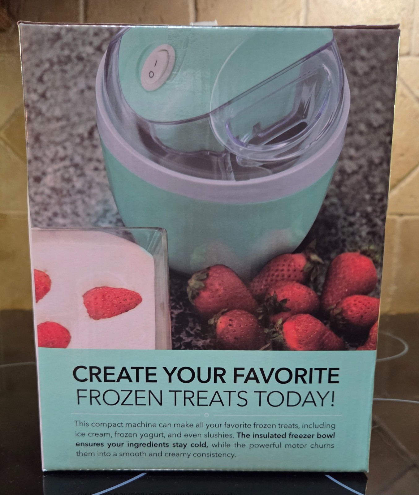 Ice Cream Maker (1 quart) by Eternal Living