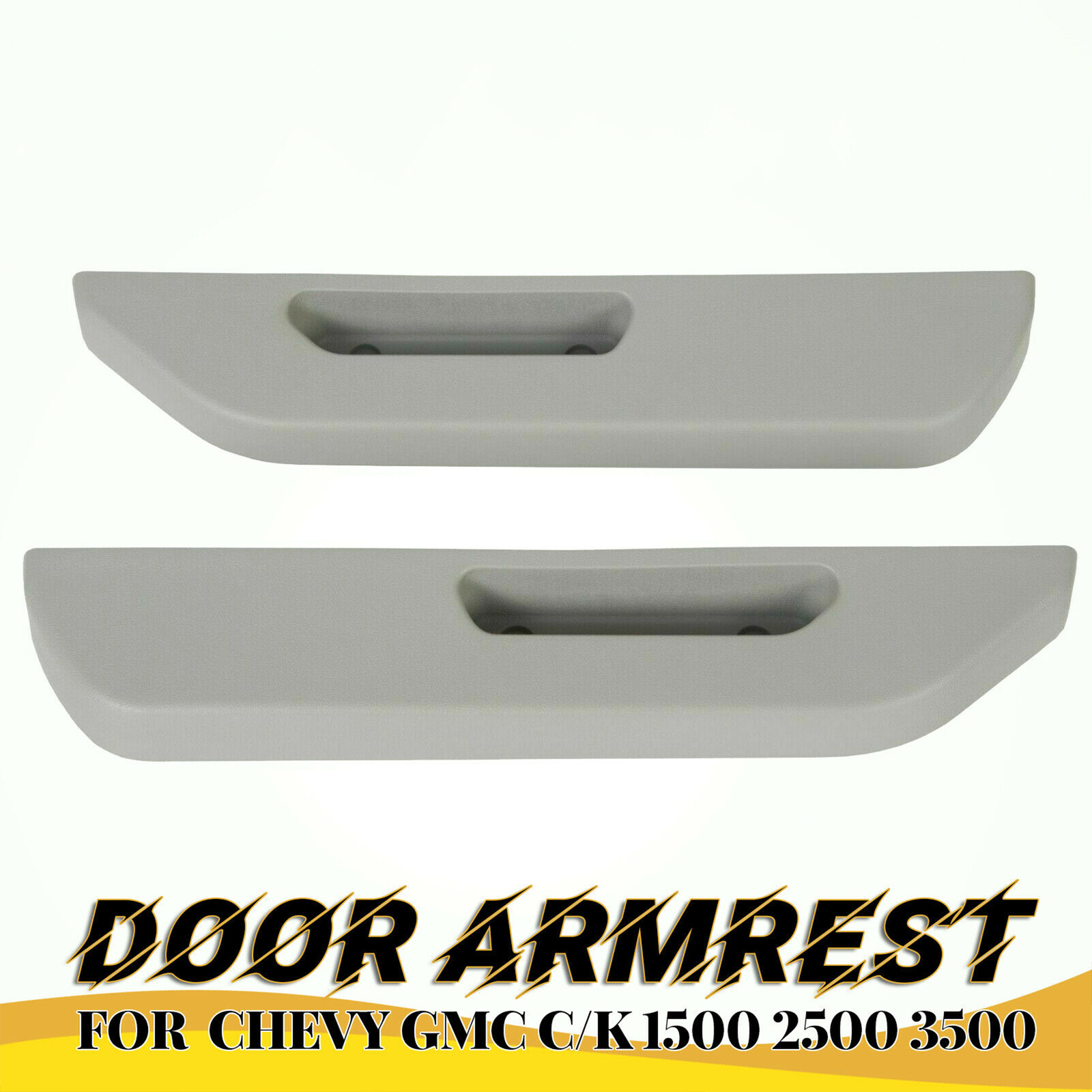 Front LH & RH Door Armrest For 88-94 90 Chevy GMC C1500 C2500 C3500 K1500 K2500