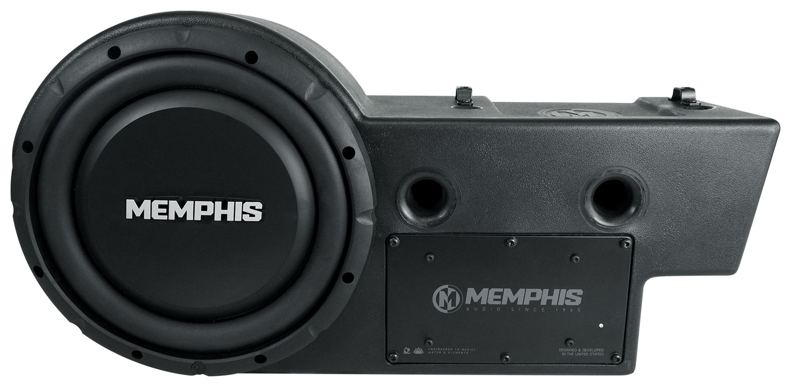 Memphis GEN10SE 400w 10" Powered Subwoofer+Enclosure For 2016+ Polaris General