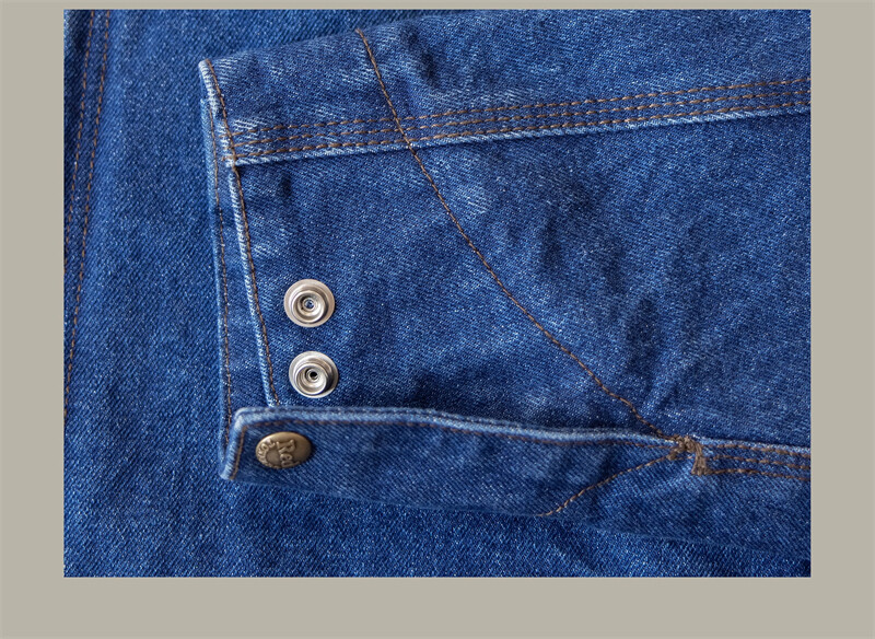 Red Tornado Vintage 15oz Denim Detroit Jacket Men Workwear Coat Casual Outerwear