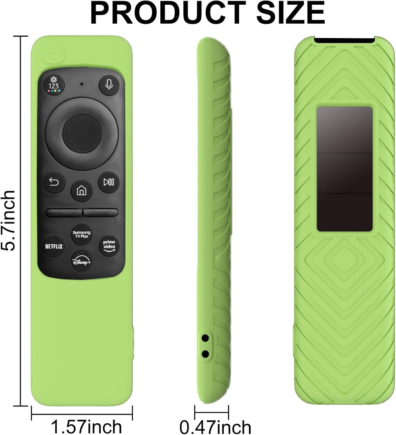 Silicone Protective Case Cover Skin for Samsung Smart TV Remote Controller Lot