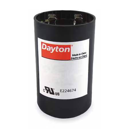Dayton 6Flk3 Motor Start Capacitor, Round