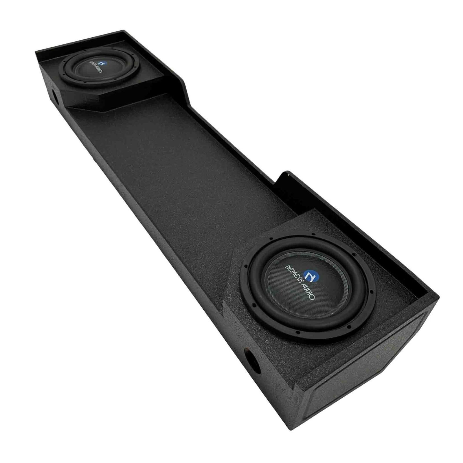 Gmc Sierra Ext Cab Truck 88-98 Dual 12 Custom Subwoofer Enclosure Bass Sub Box