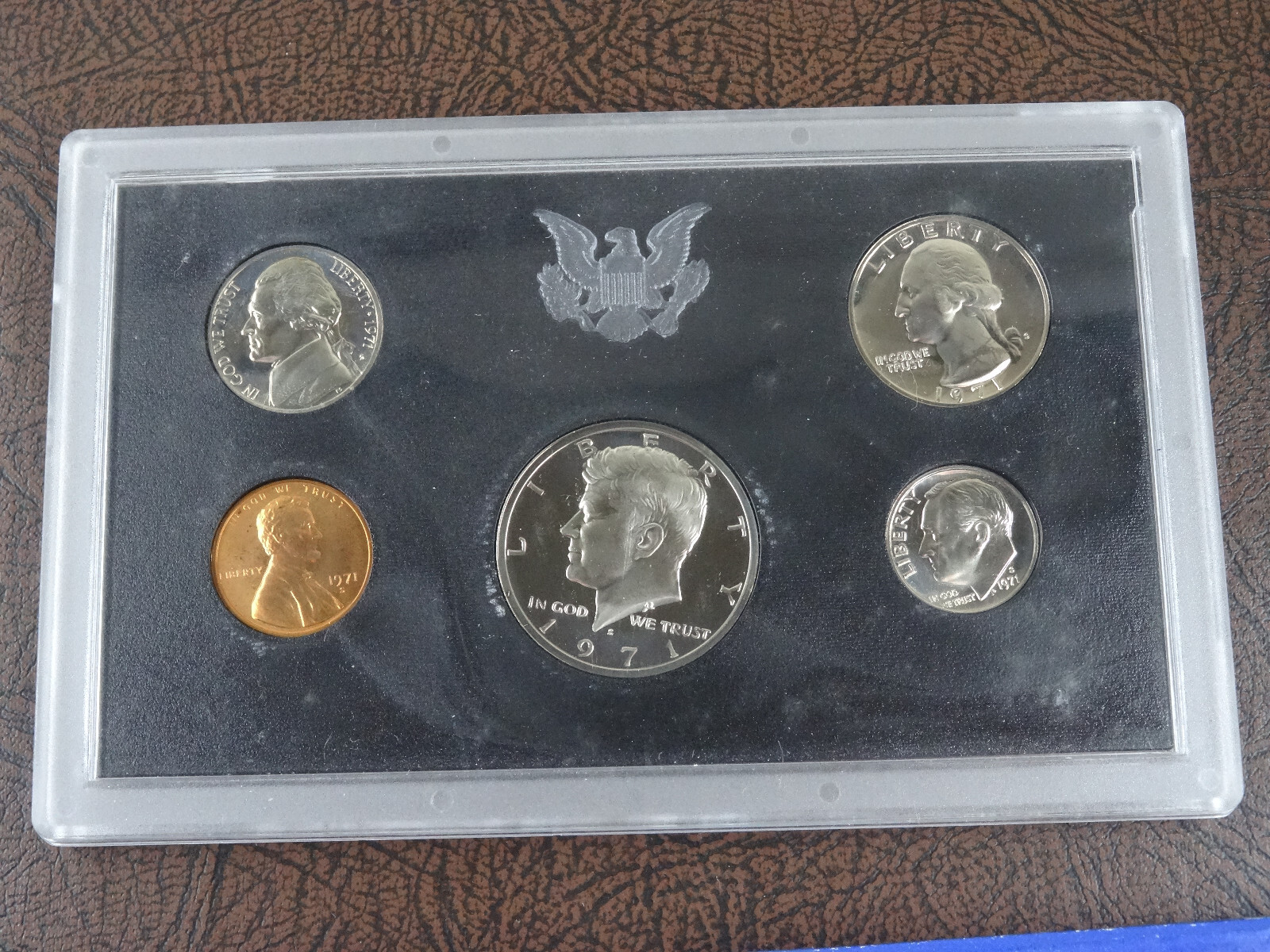 1971-S US Mint Proof Set 5 Coin Set OGP Original Government Packaging