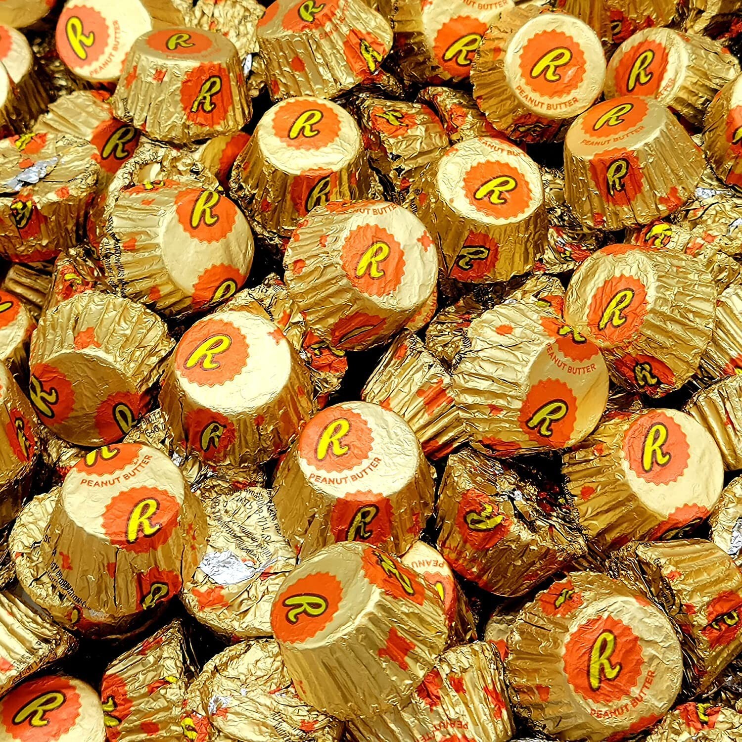 REESE'S Peanut Butter Cups, Milk Chocolate, Bulk Miniatures Candy (4 Pounds)