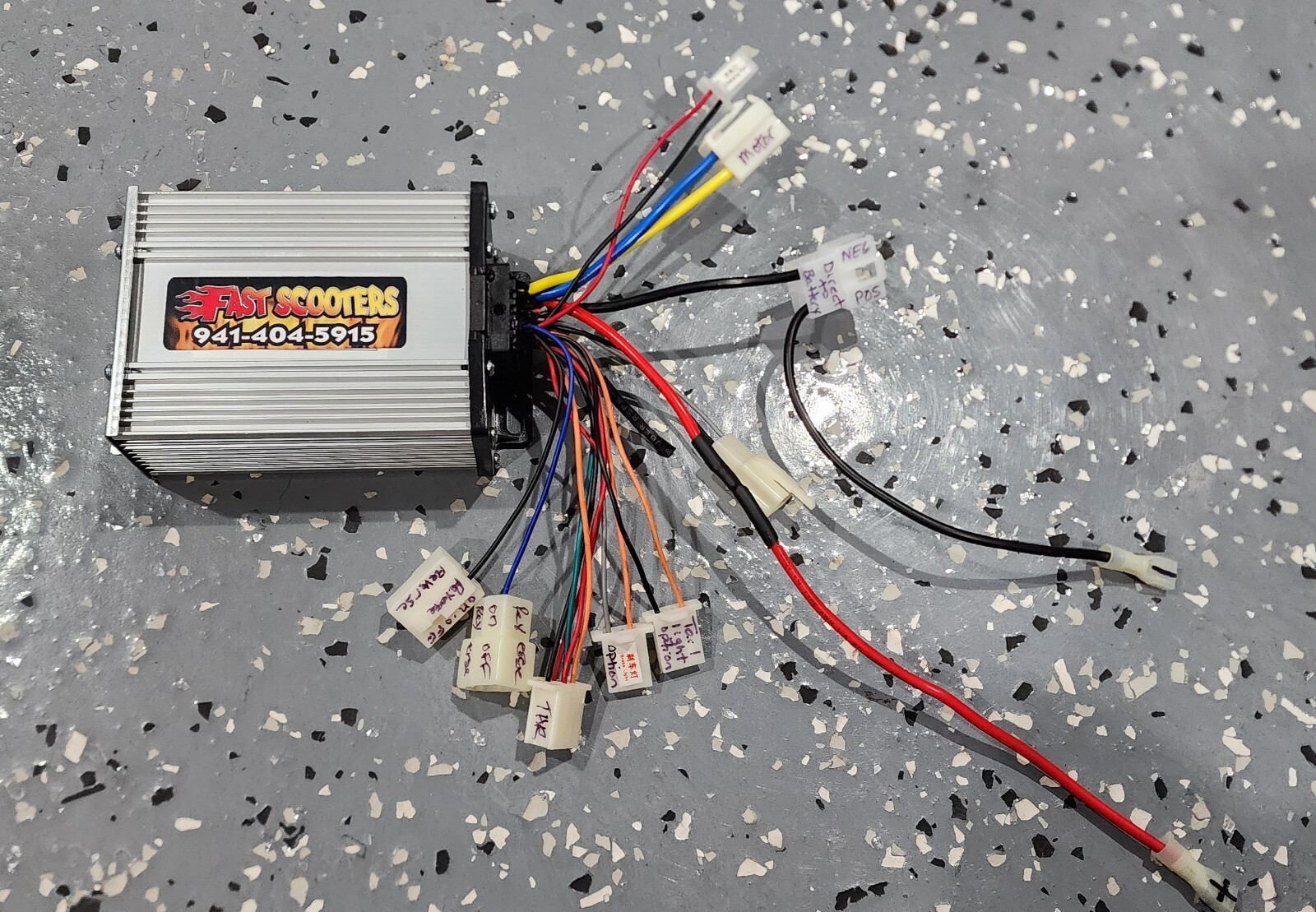 Reverse Option Upgrade 36volt - only for Dirt Quad 24v to 36v Kit OR "36v" DQ500