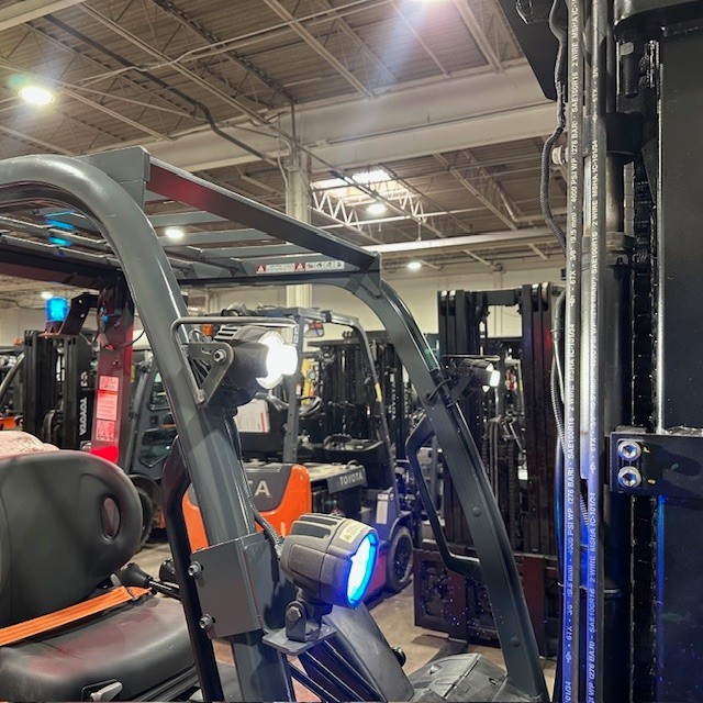 2020 Toyota 8FGCU30 6000lb Used Forklift LP Gas Triple Mast Sideshift 4978 Hours