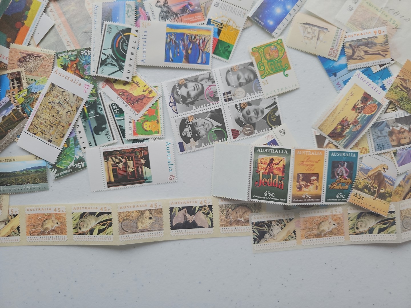 Collection Of Australia Mint Stamps MNH Values For 30c To $2
