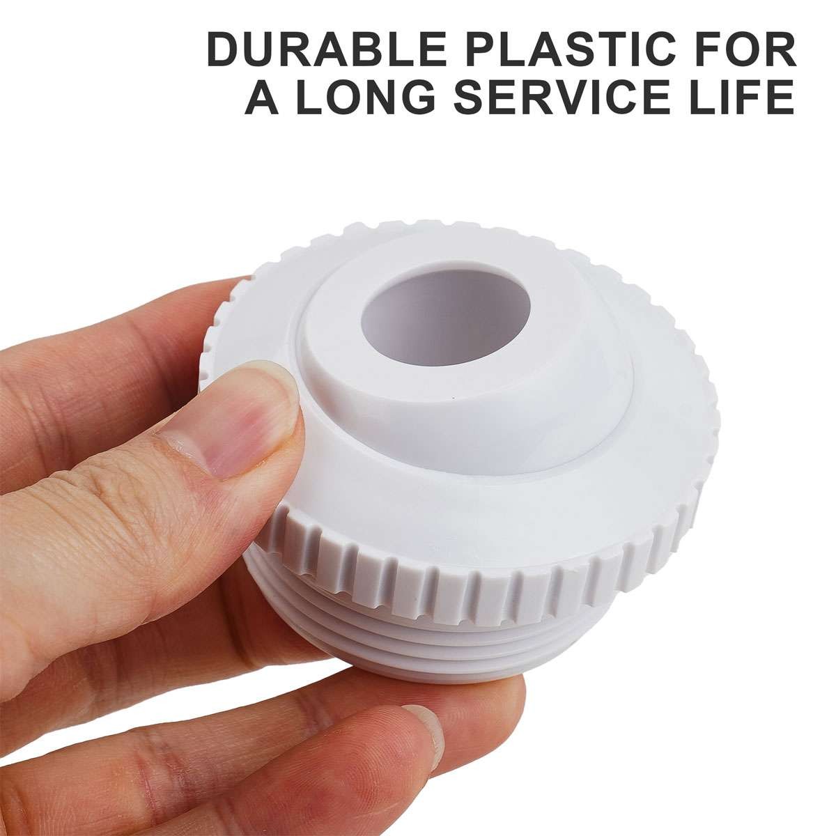 Pool Directional Jet Nozzles, 3/4 Inch Adjustable Flow Eyeball Inlet Jet