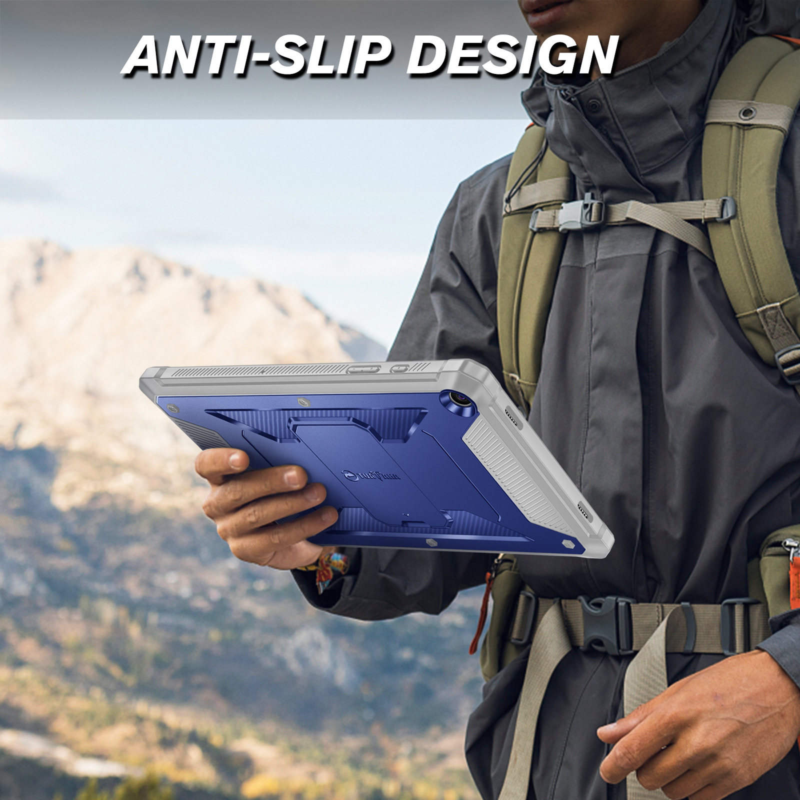 Shockproof Case for Samsung Galaxy Tab A9 Plus 11 Inch 2023 Rugged Cover Stand