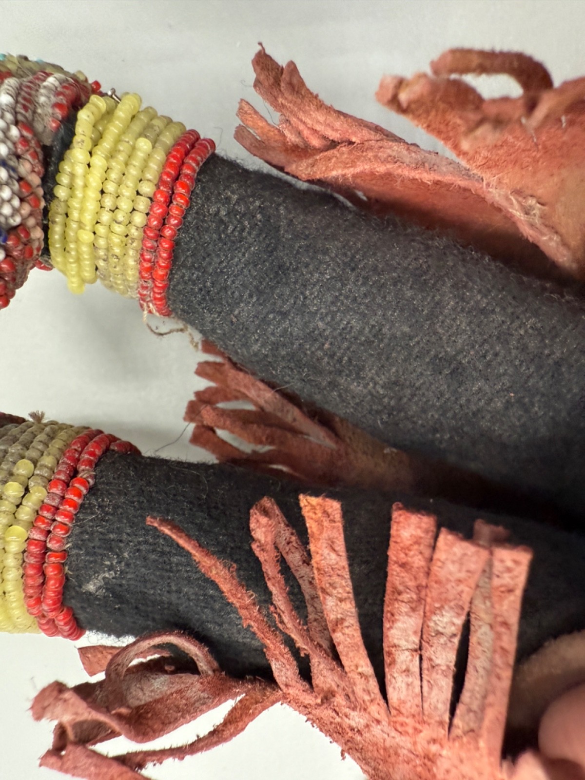 Antique Lakota Sioux Native American Double Sided Doll Anoglte 1890s Antique Dol