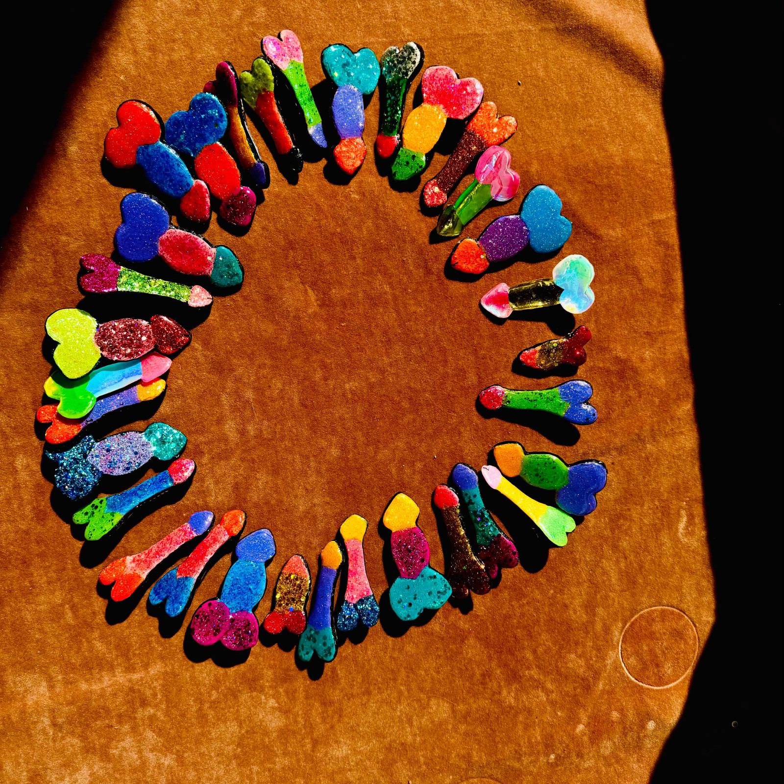 BARRETTES, PARTY FAVORS, BACHELORETTE PARTY, GIFTS, GAG GIFT, DICK GAG GIFT