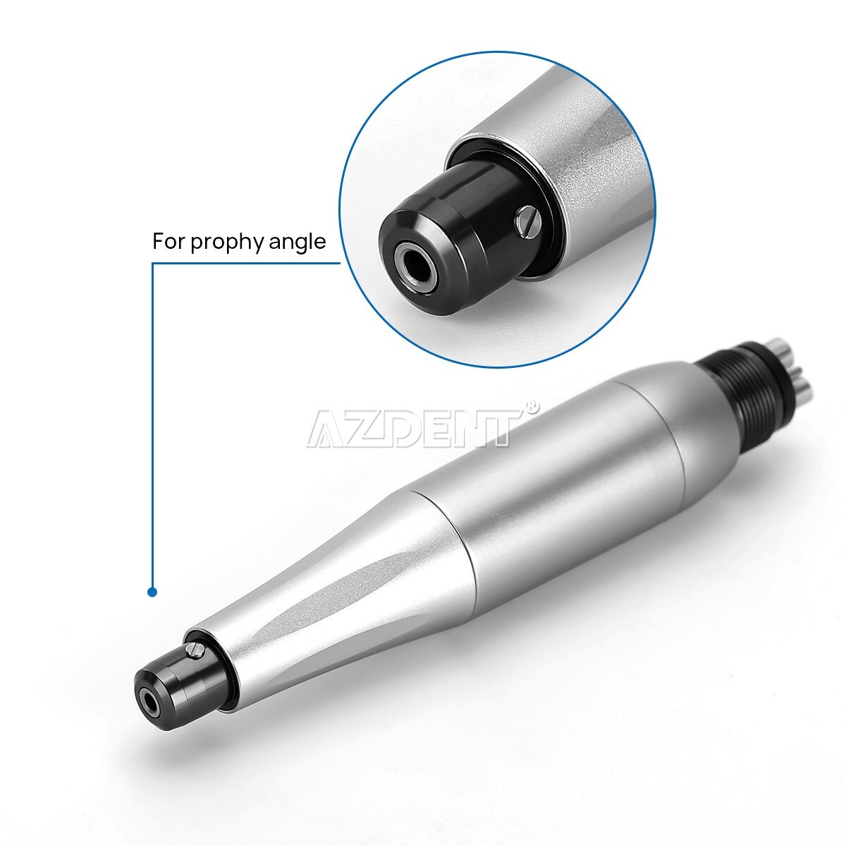 Dental Hygiene Prophy Handpiece Air Motor 4Holes 4:1 Nose Cone 360°Swivel 4K RPM