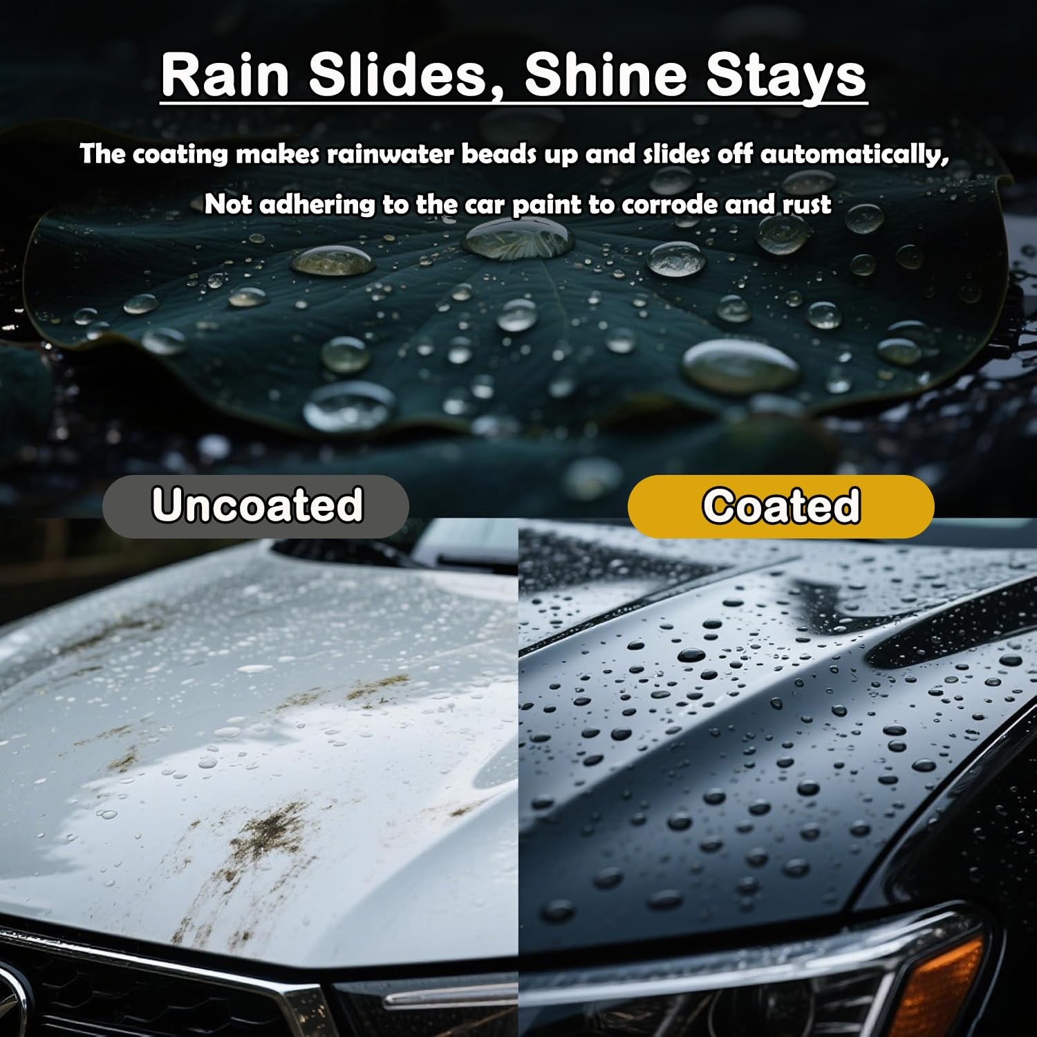 Quick Effect Coating Agent, Ceramic Coating Spray for Car Wax Polish Paint Scrat