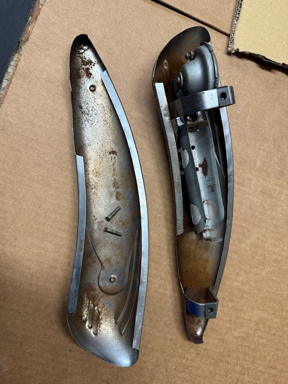 Schwinn Blue Ladies 26" Panther Bicycle Frame Set & Tank 1950