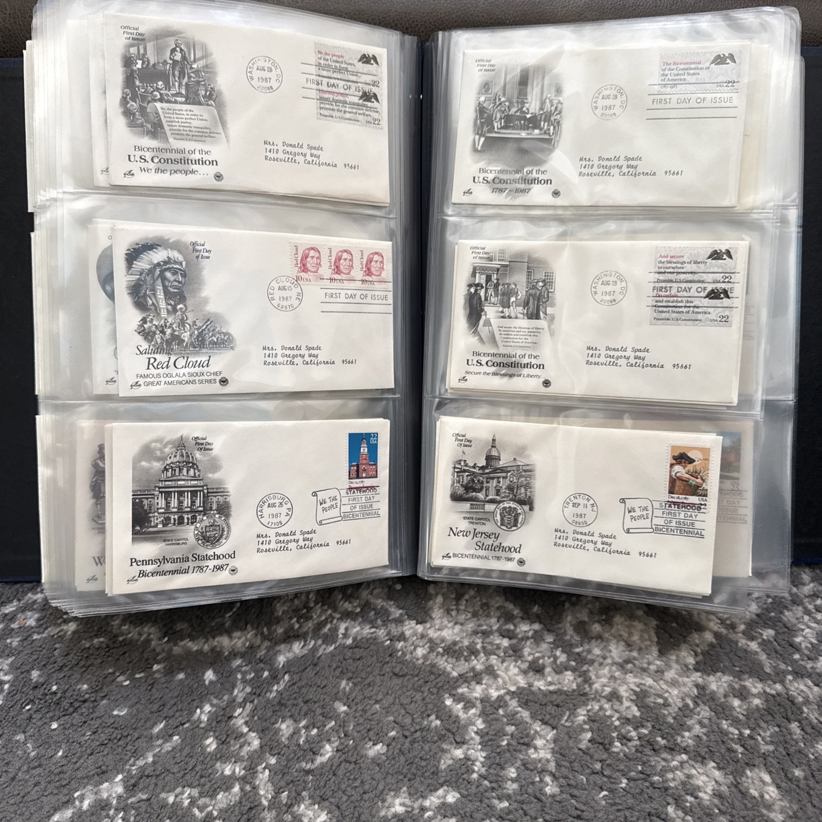 Great Americans On United States Stamps 115 Mint-condition HistoricStamps