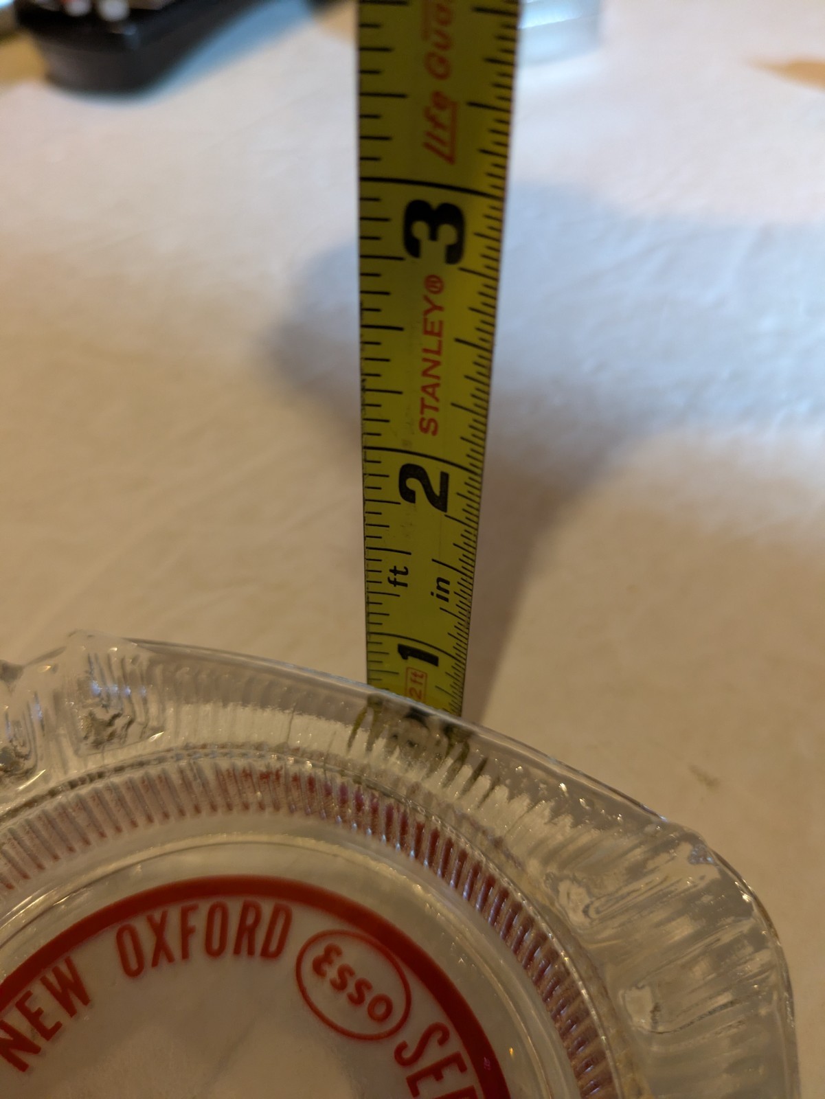 1960s Era New Oxford Pennsylvania ESSO Oil Gas Service Station ashtray VINTAGE--