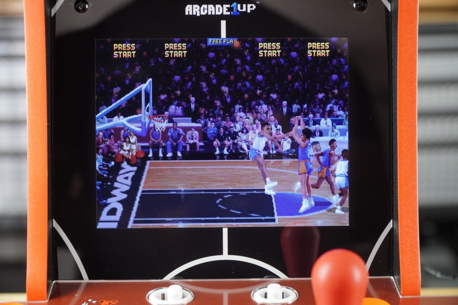 Arcade1Up NBA JAM 2 Player Countercade - Bar top Arcade - Great Condition - USED