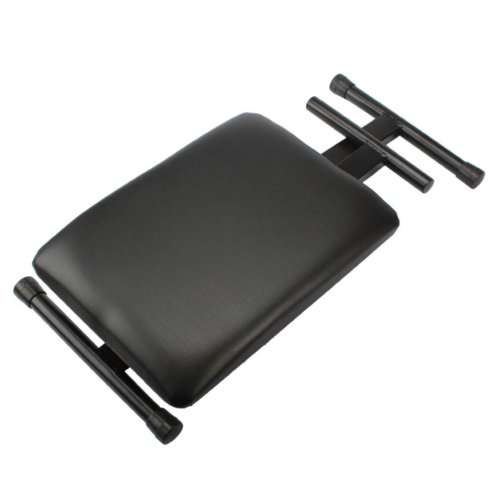 Hot Sale Adjustable Folding Piano Bench Stool Seat Black US