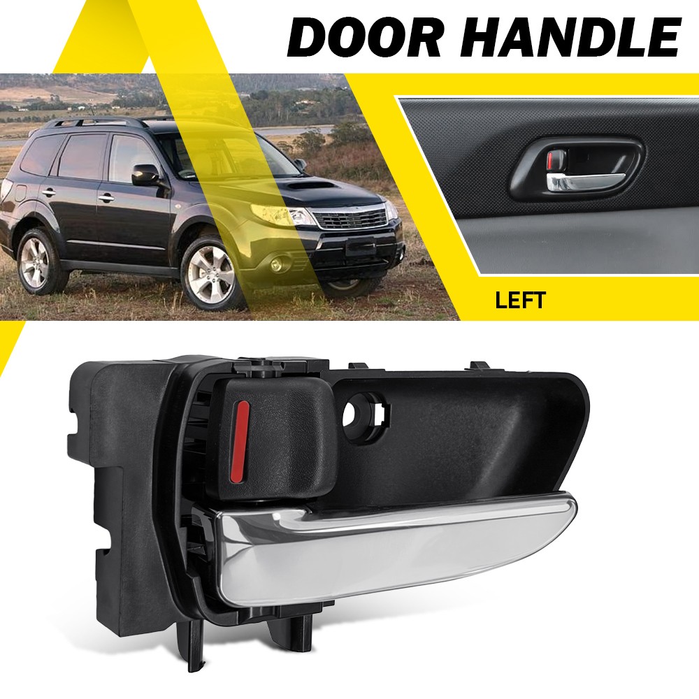 Front/Rear Left Interior Door Handle For 2003-2008 Subaru Forester 61051SA031ML