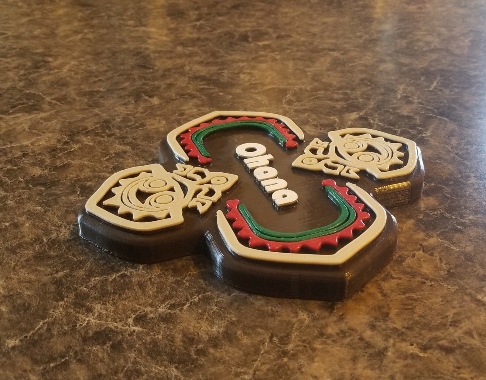 7" Polynesian Resort Themed Sign Replica - Ohana