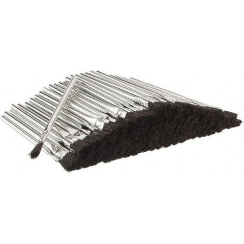 144 Acid Brushes 6" Length, 3/8" Wide, $0.13 Per Brush SOLDER, PLUMBING, GLUES