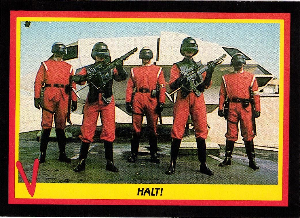 1984 V They're Here Trading Card Pack