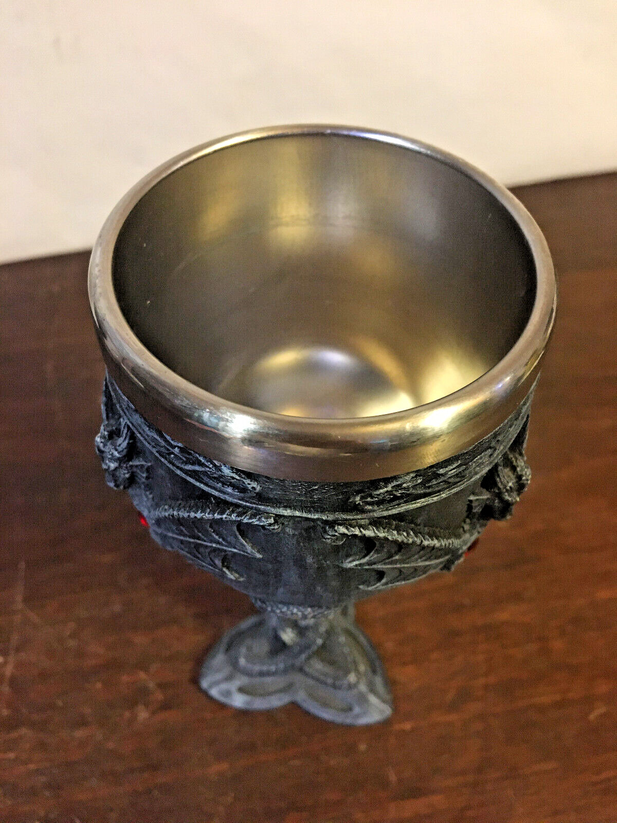 Dragon w Jewels Cup or Goblet, Fantasy Chalice