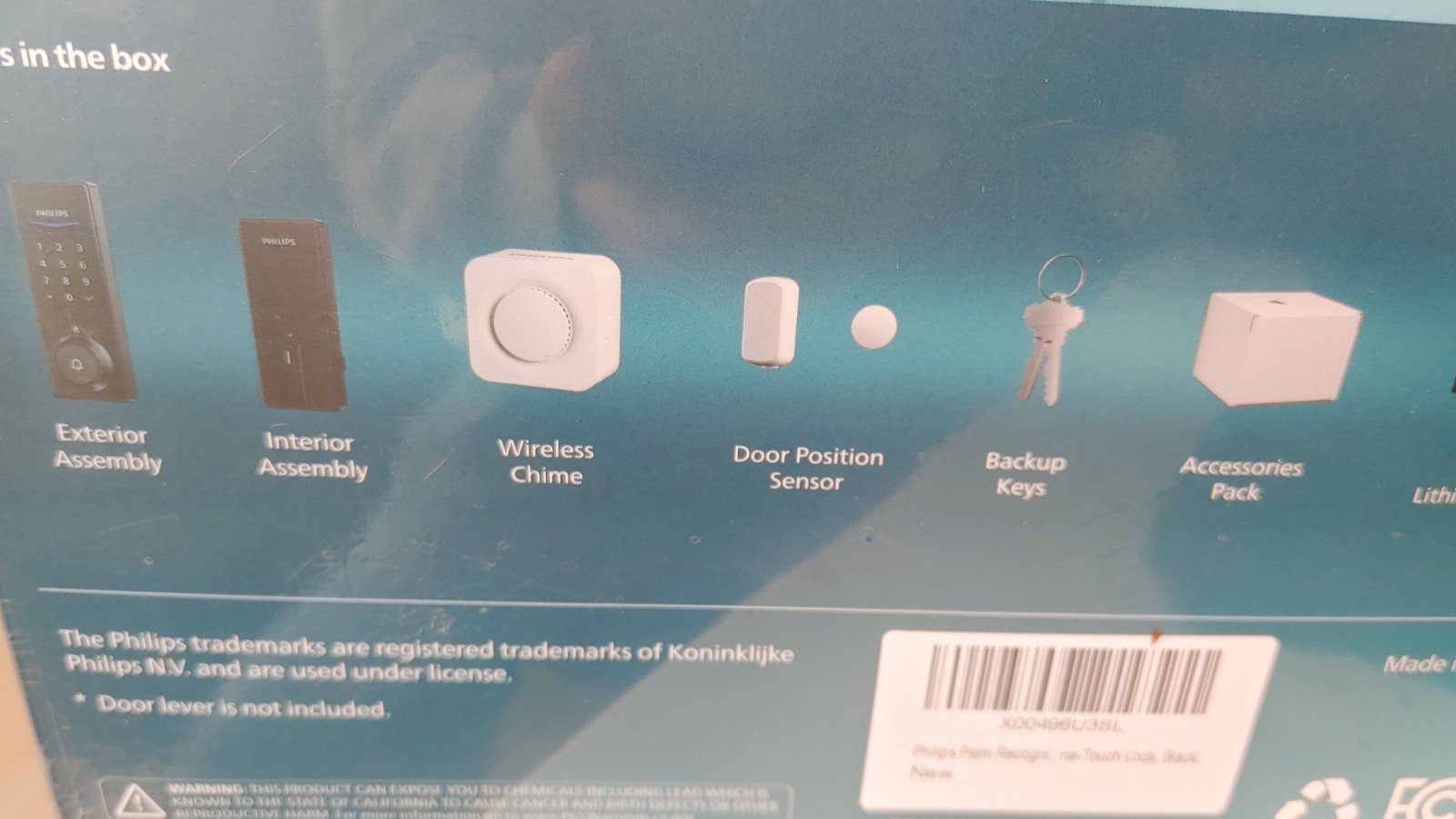 Philips Palm Recognition Smart Deadbolt 5000 Series