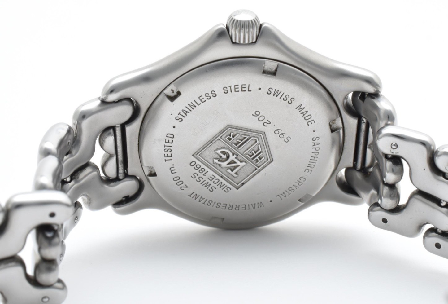 Vintage [MINT w/Box] TAG Heuer SEL S99.206M Gray 38mm Quartz Men's Watch