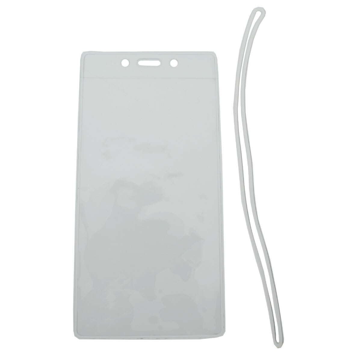 10 Pack - Premium Vinyl Cruise Ship Luggage Tag /eTag Holders with 9" Worm Loops