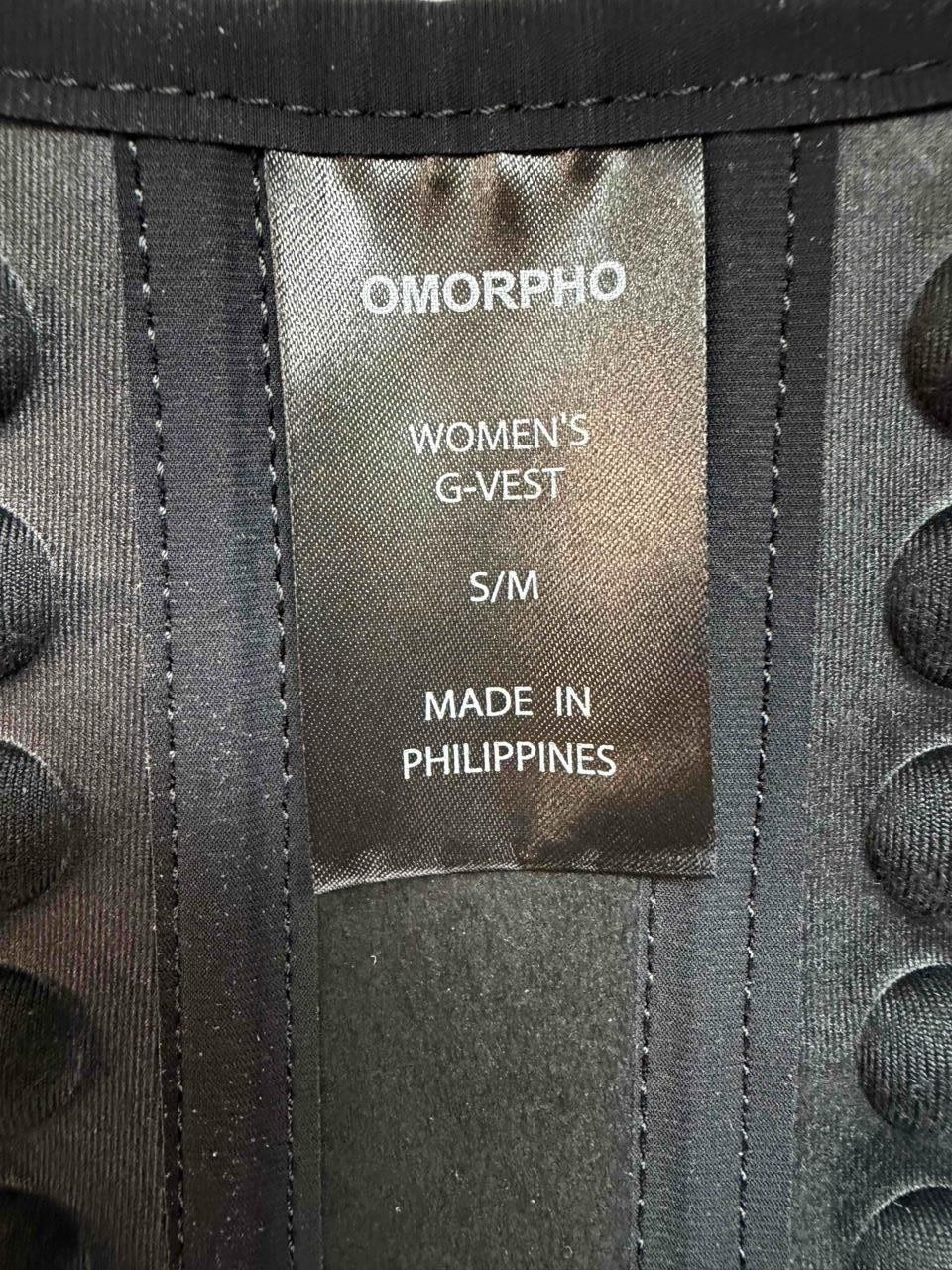 NEW Omorpho Women's Weighted G Vest OTF Black Small Medium 4 lbs 12 oz