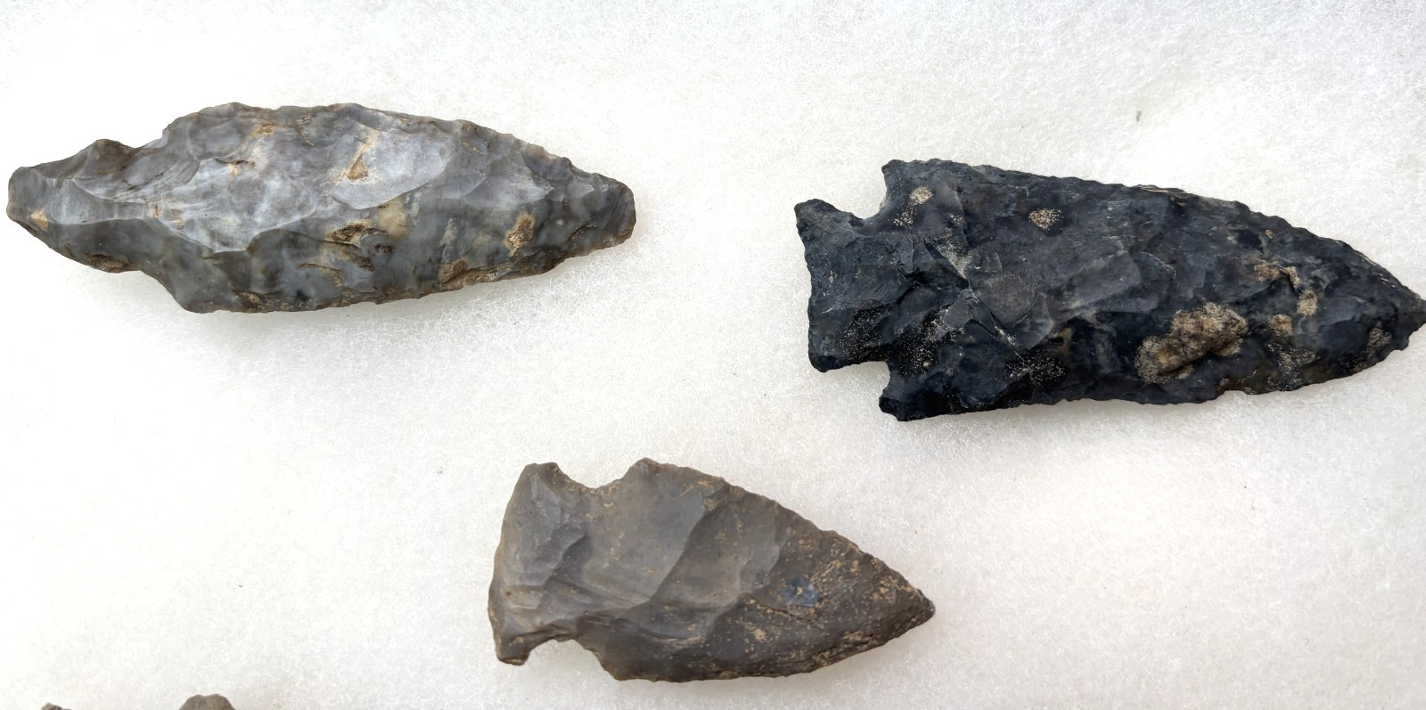 Authentic Native American Arrowheads Artifacts Flint * Saylor Park Ohio Find