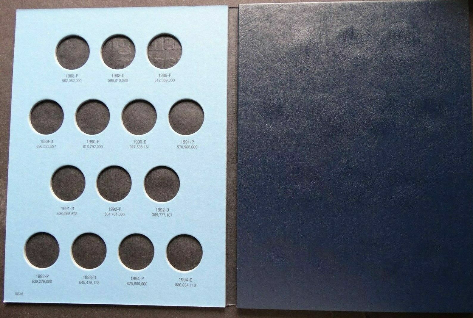 Set of 4 - Whitman Washington Quarters Coin Folders Number 1-4 1932-1998 Book