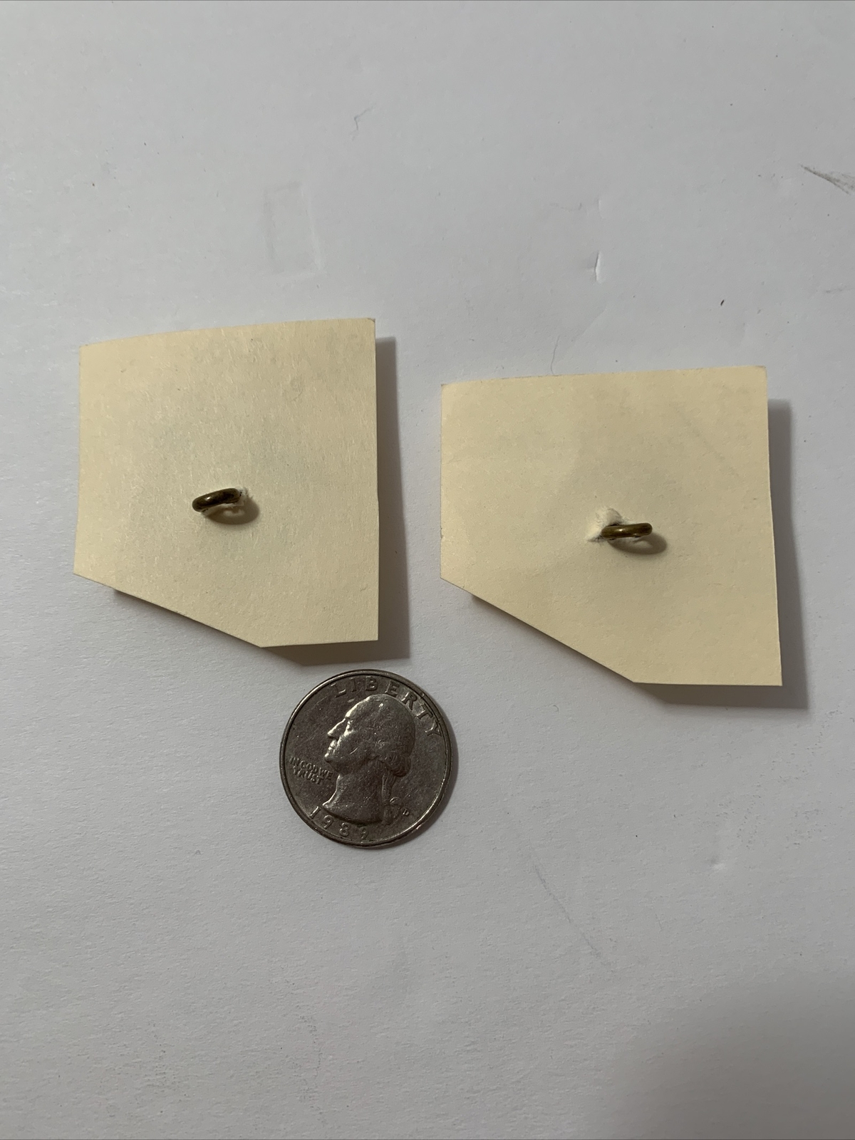 Police Button Vintage Collectible 1890 1 Gold 1 Silver Quality Police Button