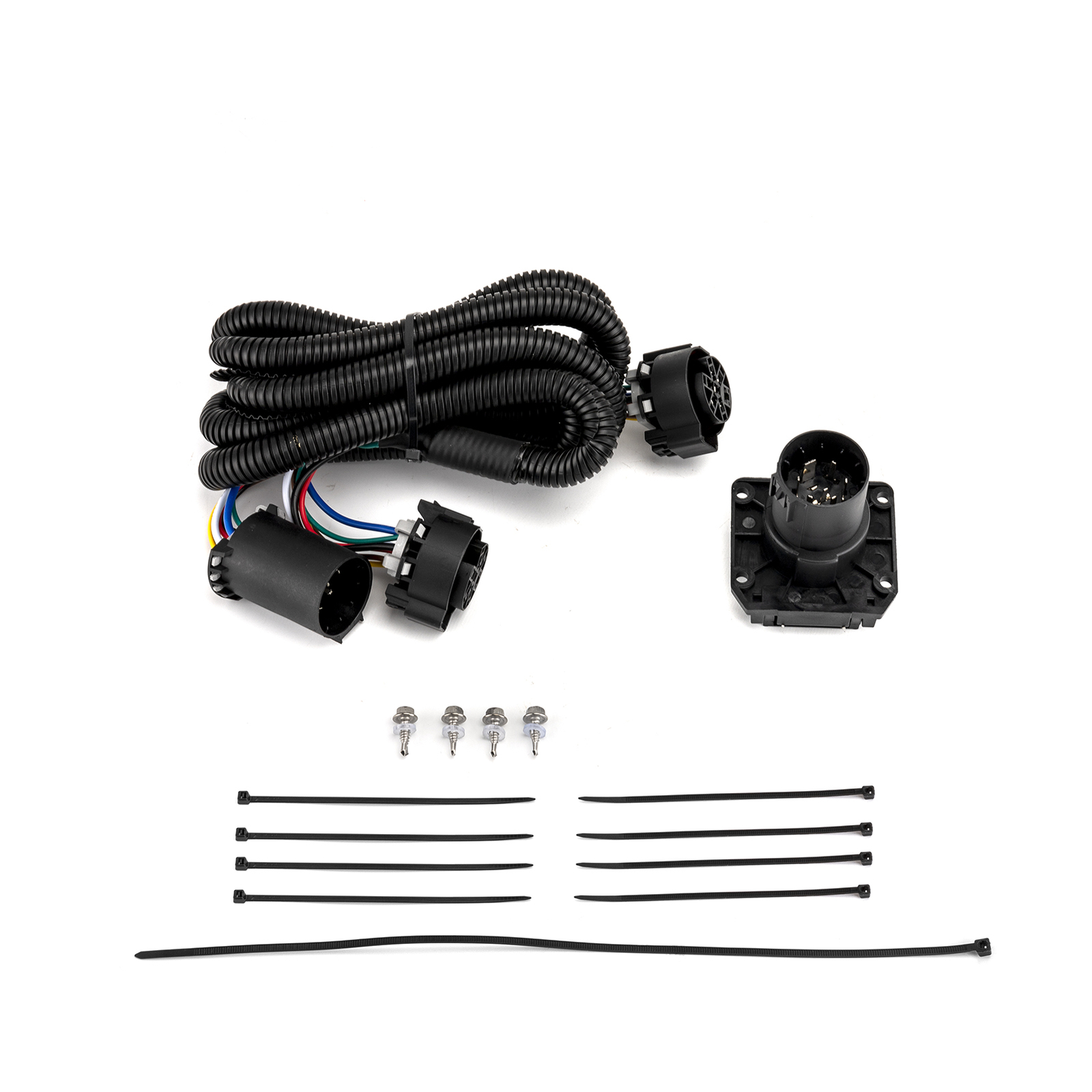 For 99-16 Ford F-250 Super Duty ,7FT 7 Pin Trailer Plug Wiring Harness Extension