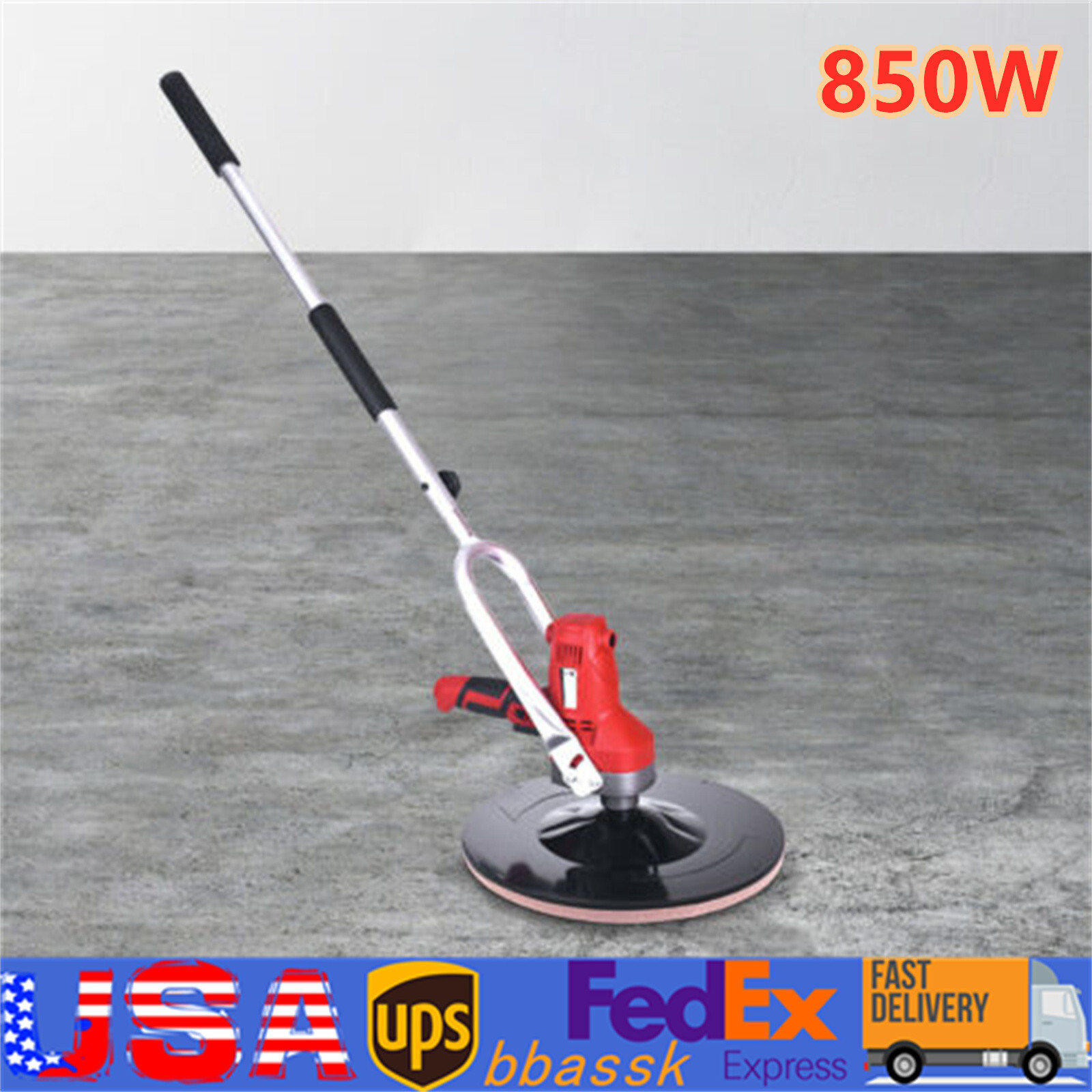 Concrete Trowel Wall Plaster Machine Cement Mortar Smoothing Handheld Tool