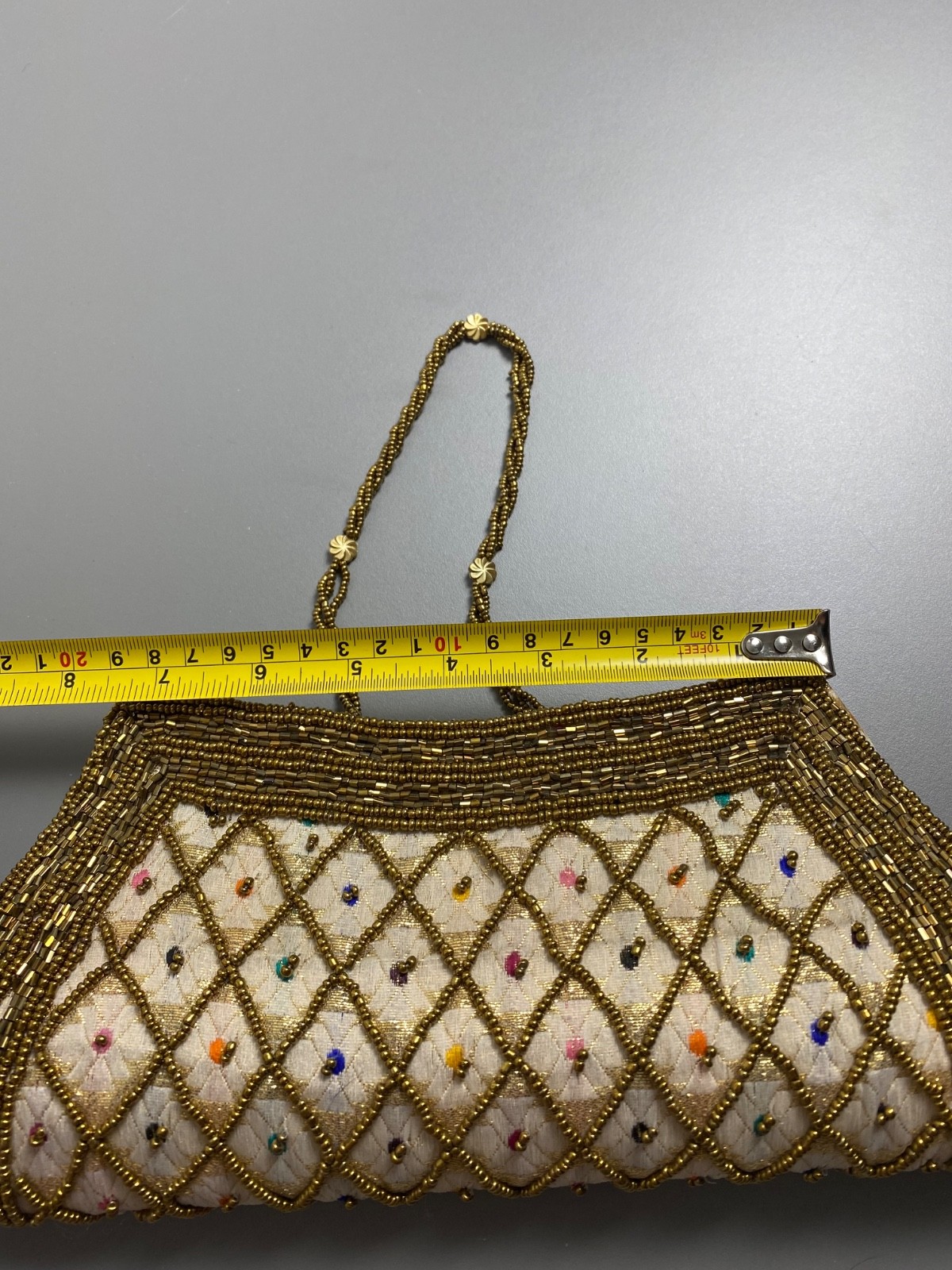 Beaded Purse Vintage Mini Bag Clutch
