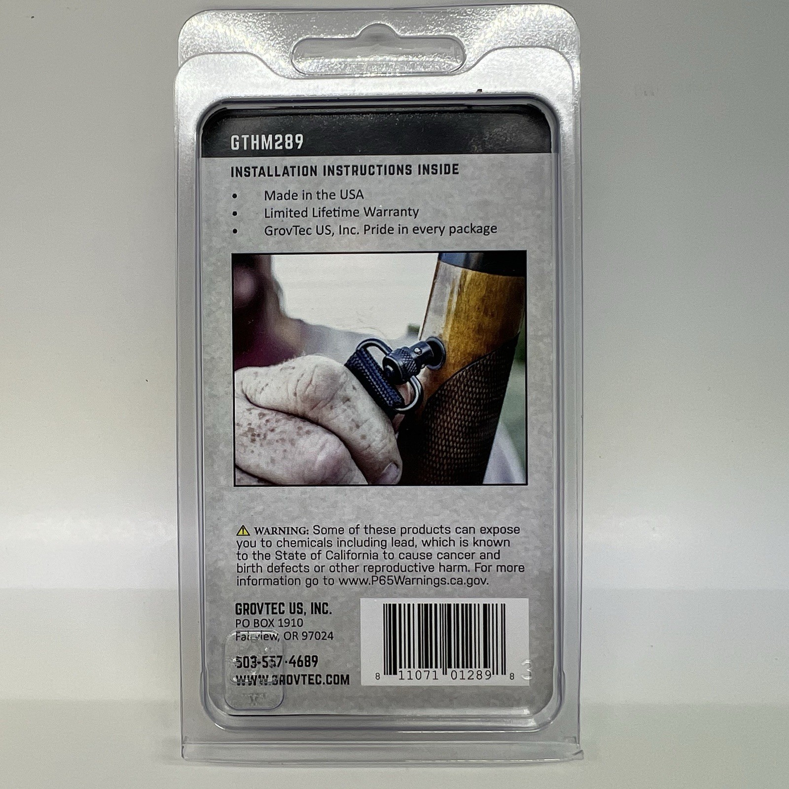 QD Heavy Duty Full Rotation Push Button Bases for Sling Swivel by GrovTec