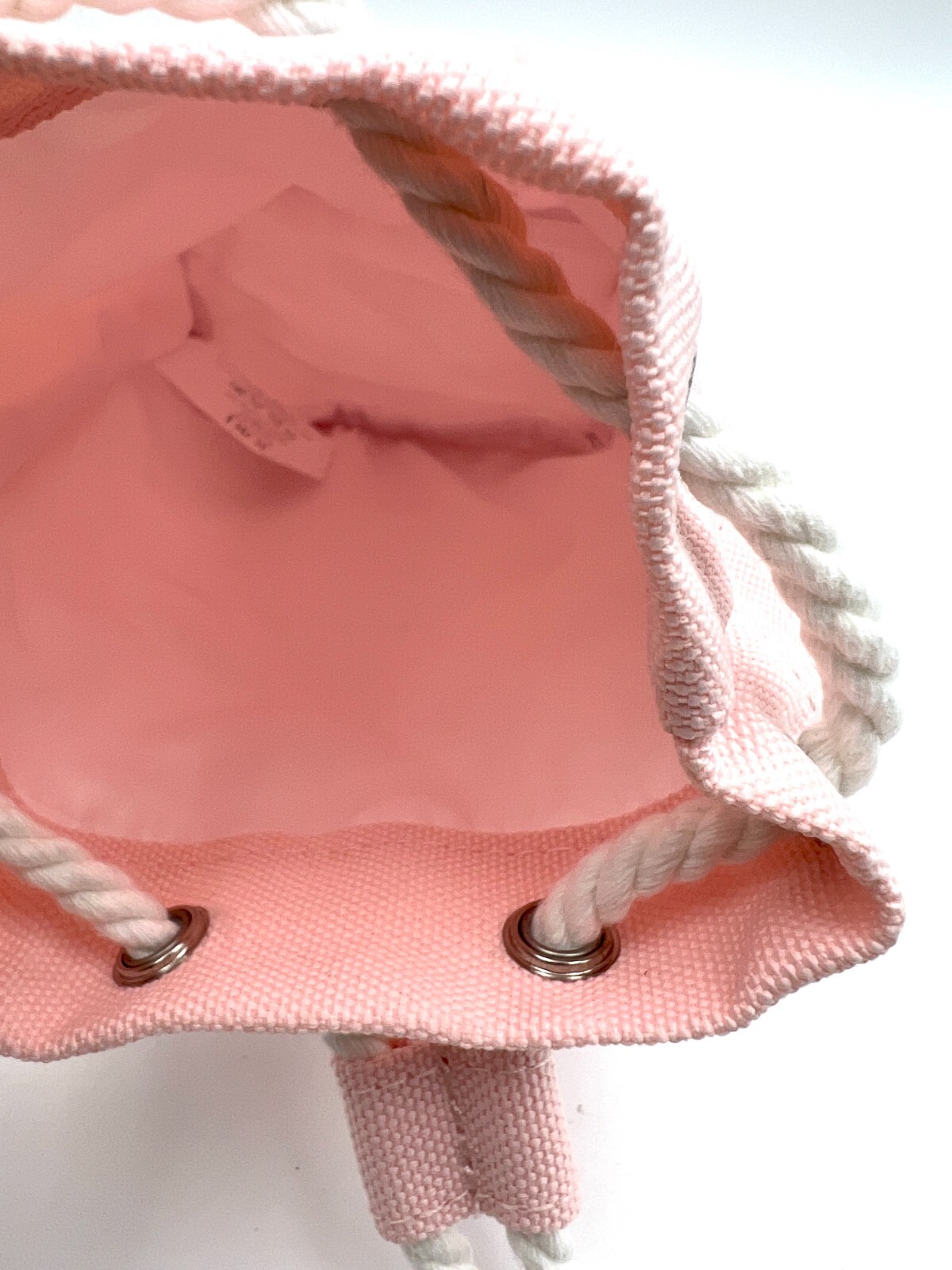 New! Christian Dior Cosmetic Bag Drawstring Pouch Clutch ~ Small ~ Pink